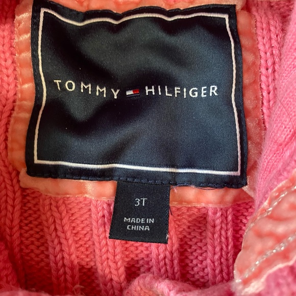 Girls Sz-3T- Pink Cable Knit Cotton Sweater & Old Navy Pull-On Light Boots- Sz-9 - Picture 9 of 16